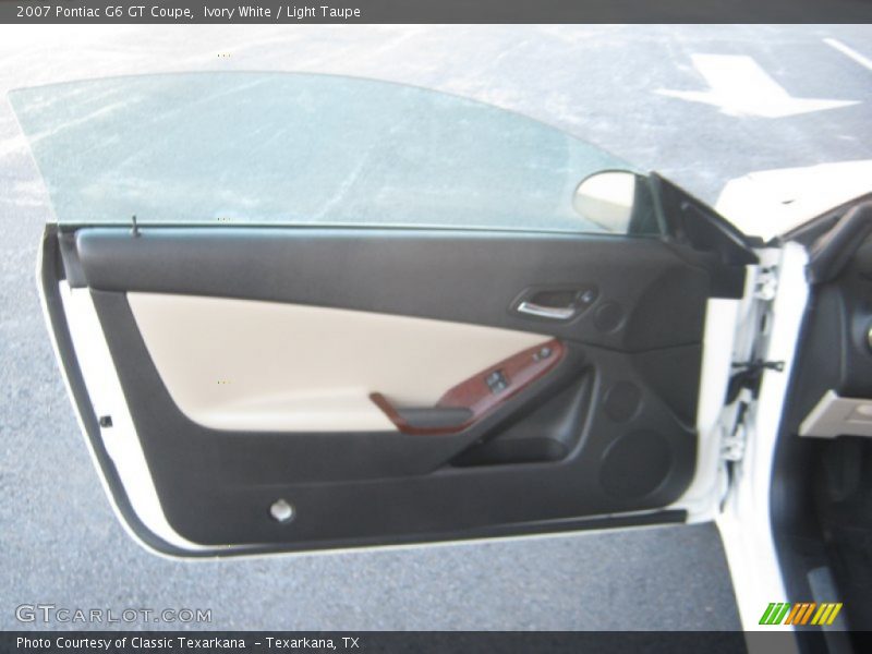 Ivory White / Light Taupe 2007 Pontiac G6 GT Coupe