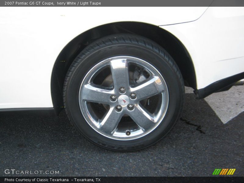 Ivory White / Light Taupe 2007 Pontiac G6 GT Coupe