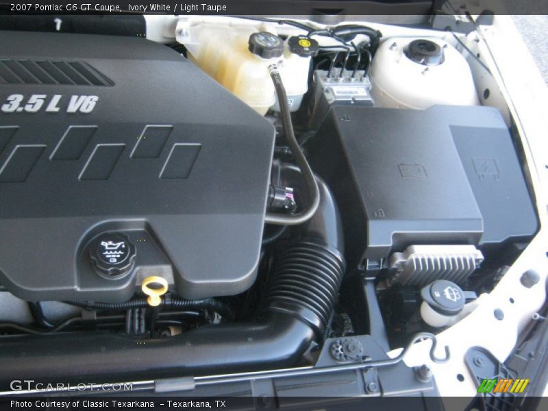 Ivory White / Light Taupe 2007 Pontiac G6 GT Coupe