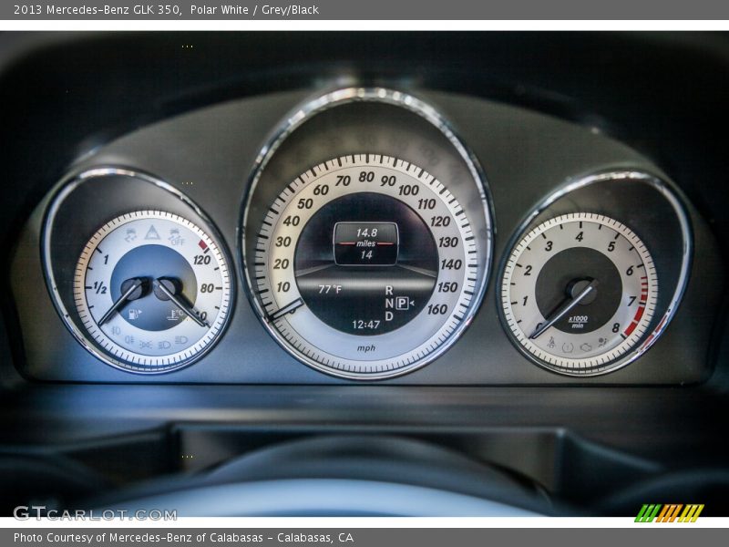 Polar White / Grey/Black 2013 Mercedes-Benz GLK 350