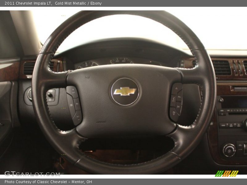 Gold Mist Metallic / Ebony 2011 Chevrolet Impala LT