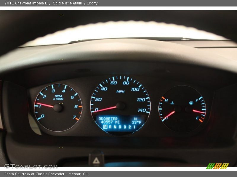 Gold Mist Metallic / Ebony 2011 Chevrolet Impala LT