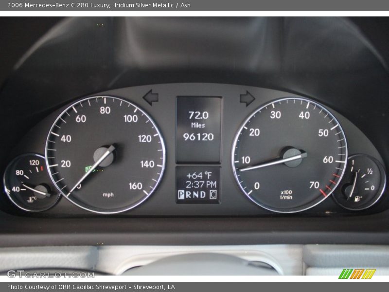  2006 C 280 Luxury 280 Luxury Gauges