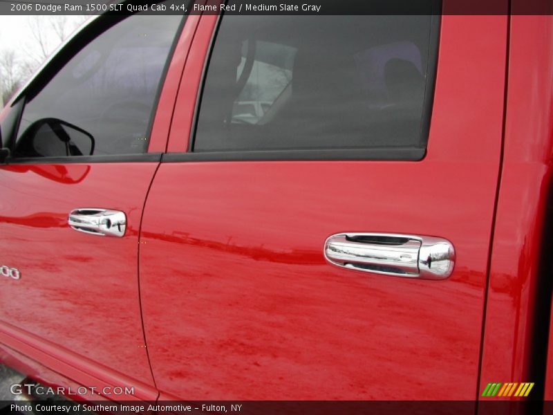 Flame Red / Medium Slate Gray 2006 Dodge Ram 1500 SLT Quad Cab 4x4