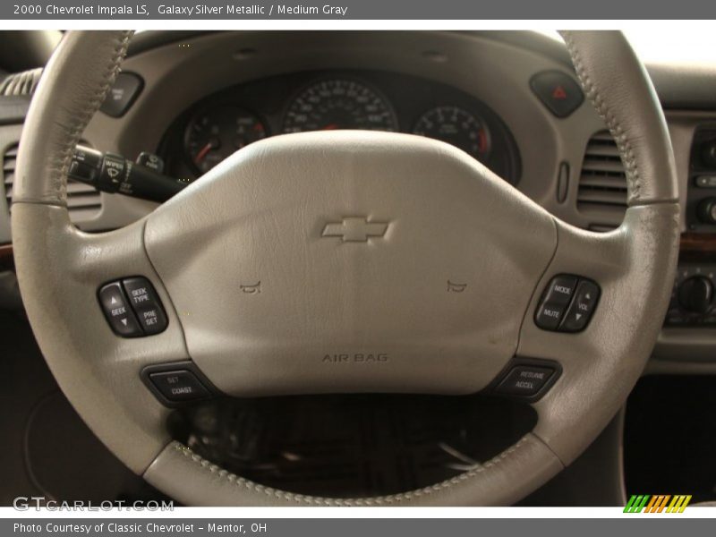 Galaxy Silver Metallic / Medium Gray 2000 Chevrolet Impala LS