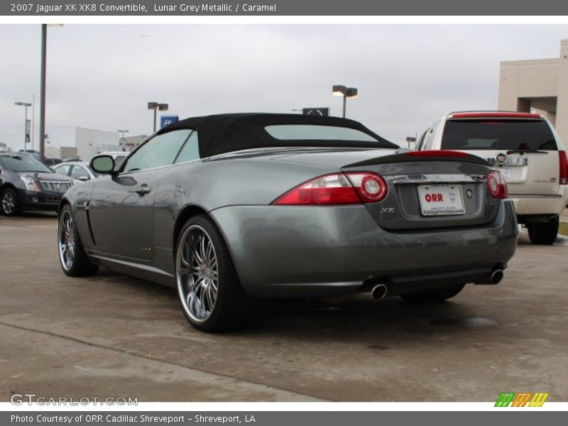 Lunar Grey Metallic / Caramel 2007 Jaguar XK XK8 Convertible