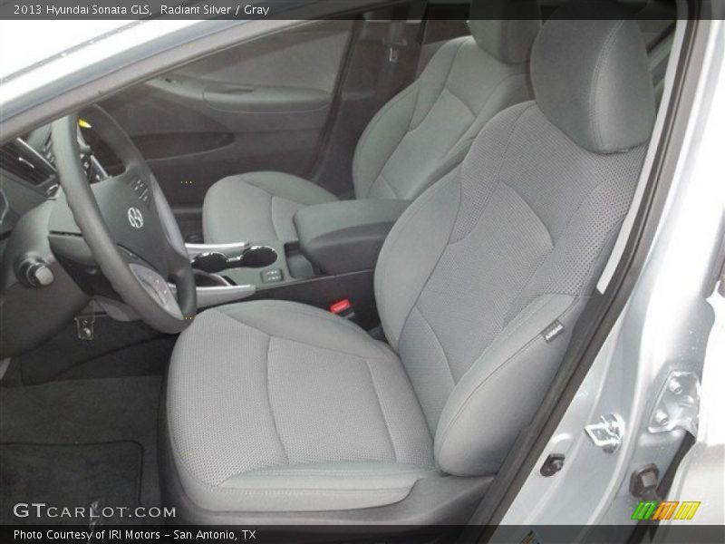 Radiant Silver / Gray 2013 Hyundai Sonata GLS