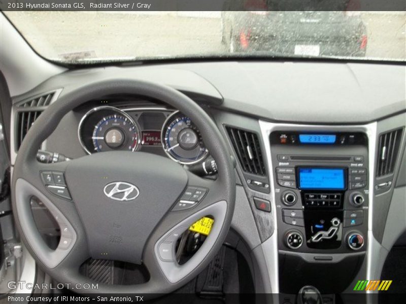 Radiant Silver / Gray 2013 Hyundai Sonata GLS