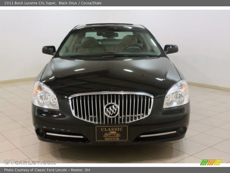 Black Onyx / Cocoa/Shale 2011 Buick Lucerne CXL Super