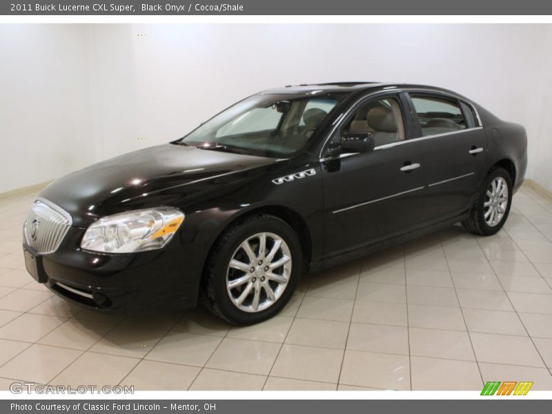 Black Onyx / Cocoa/Shale 2011 Buick Lucerne CXL Super