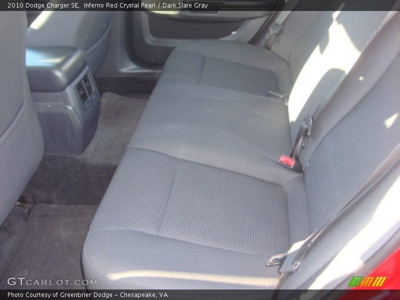 Inferno Red Crystal Pearl / Dark Slate Gray 2010 Dodge Charger SE