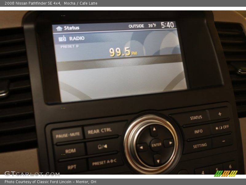 Mocha / Cafe Latte 2008 Nissan Pathfinder SE 4x4