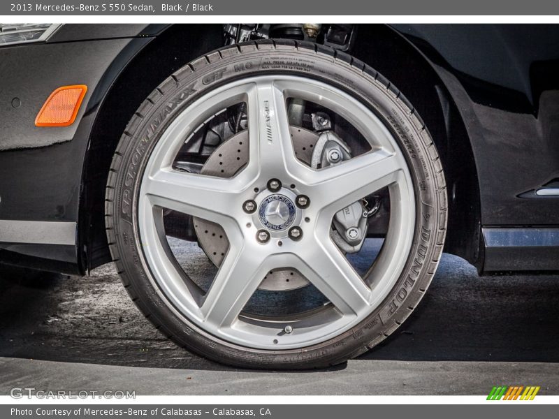 Black / Black 2013 Mercedes-Benz S 550 Sedan