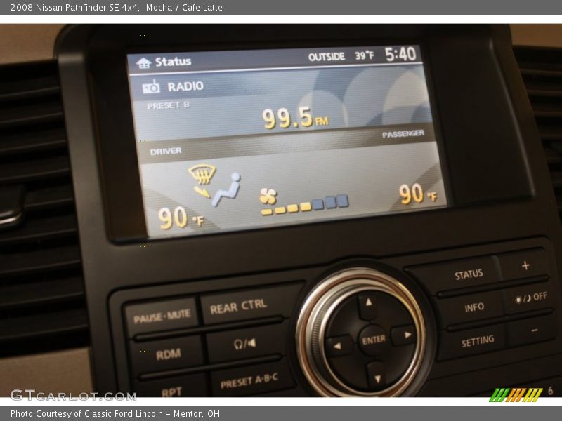 Mocha / Cafe Latte 2008 Nissan Pathfinder SE 4x4