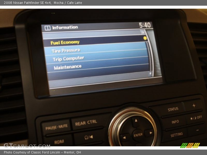 Mocha / Cafe Latte 2008 Nissan Pathfinder SE 4x4
