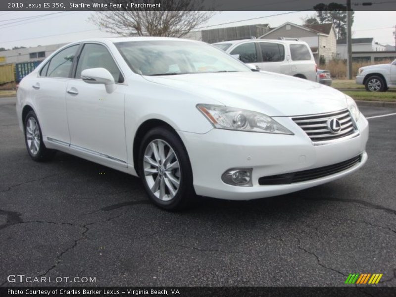 Starfire White Pearl / Parchment 2010 Lexus ES 350