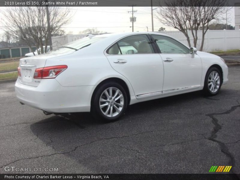 Starfire White Pearl / Parchment 2010 Lexus ES 350