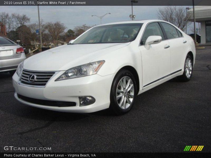 Starfire White Pearl / Parchment 2010 Lexus ES 350