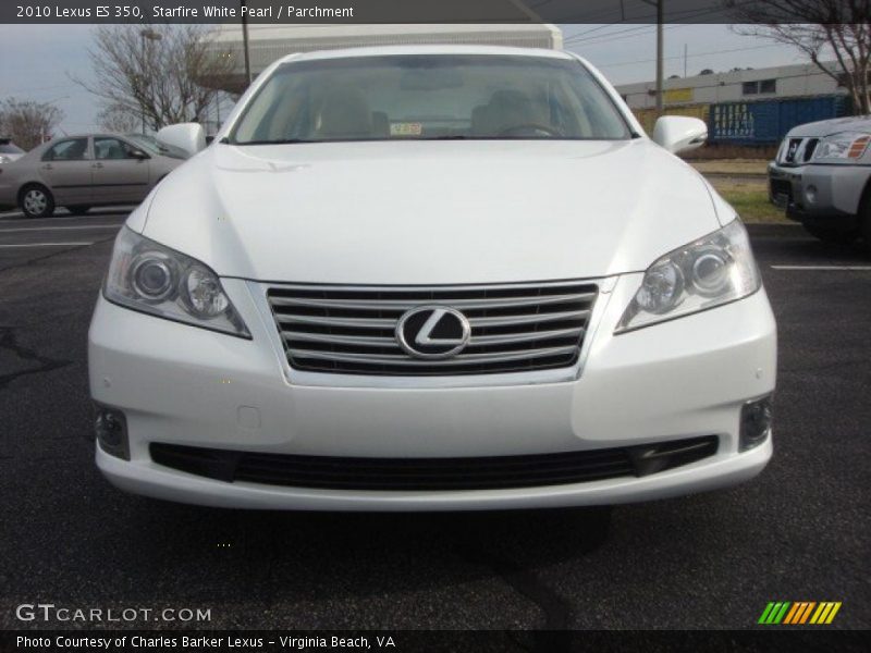 Starfire White Pearl / Parchment 2010 Lexus ES 350
