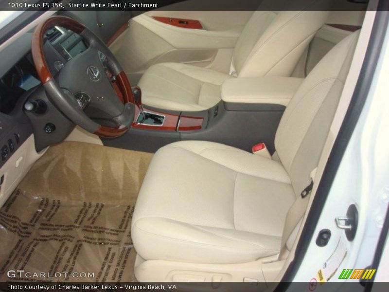 Starfire White Pearl / Parchment 2010 Lexus ES 350