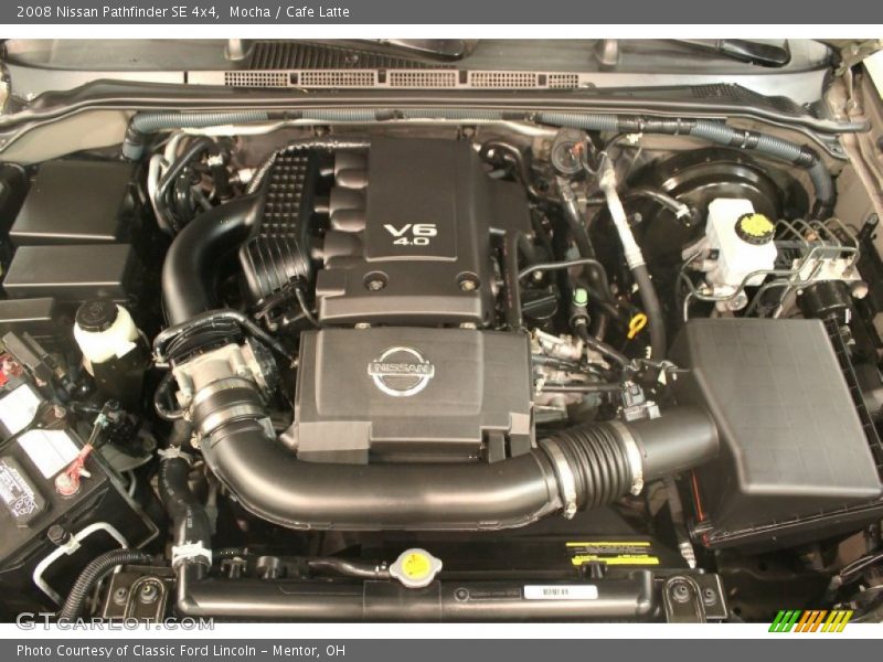 Mocha / Cafe Latte 2008 Nissan Pathfinder SE 4x4