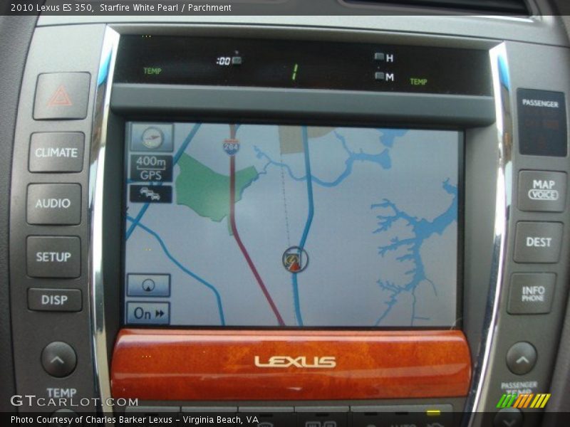 Starfire White Pearl / Parchment 2010 Lexus ES 350