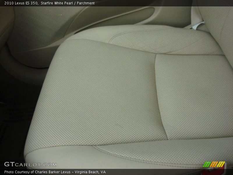 Starfire White Pearl / Parchment 2010 Lexus ES 350