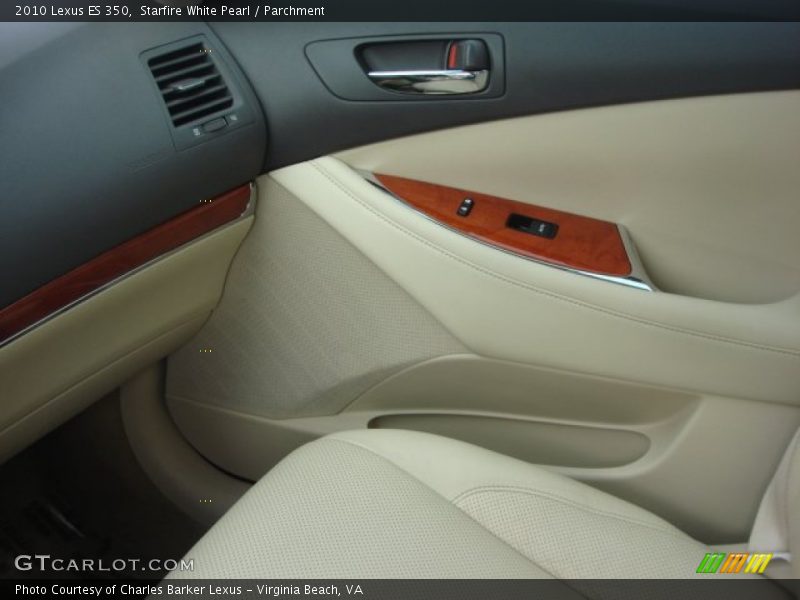Starfire White Pearl / Parchment 2010 Lexus ES 350
