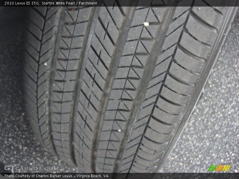Starfire White Pearl / Parchment 2010 Lexus ES 350