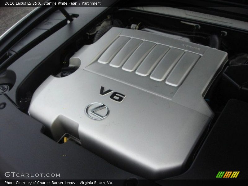 Starfire White Pearl / Parchment 2010 Lexus ES 350