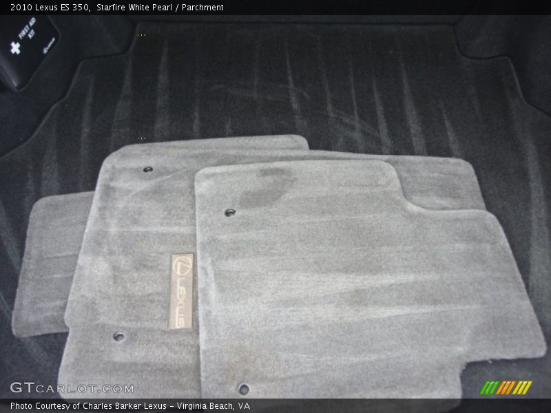 Starfire White Pearl / Parchment 2010 Lexus ES 350
