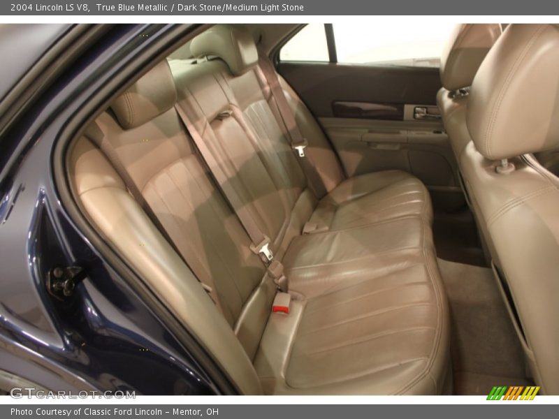 True Blue Metallic / Dark Stone/Medium Light Stone 2004 Lincoln LS V8