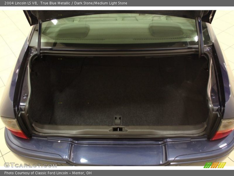 True Blue Metallic / Dark Stone/Medium Light Stone 2004 Lincoln LS V8