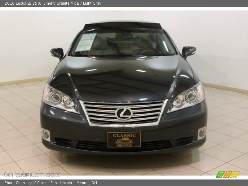 Smoky Granite Mica / Light Gray 2010 Lexus ES 350