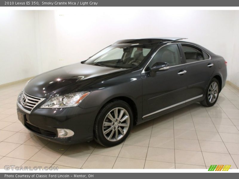 Smoky Granite Mica / Light Gray 2010 Lexus ES 350