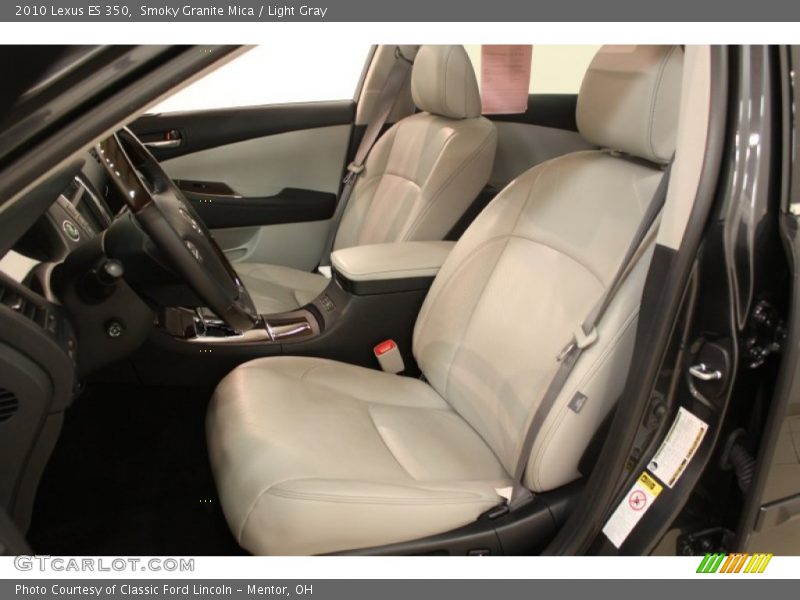 Smoky Granite Mica / Light Gray 2010 Lexus ES 350