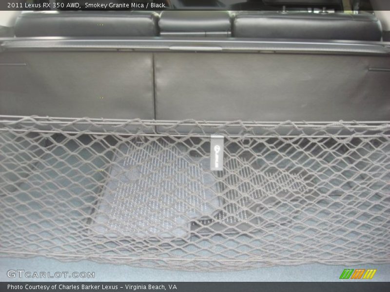 Smokey Granite Mica / Black 2011 Lexus RX 350 AWD