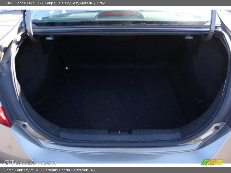 Galaxy Gray Metallic / Gray 2008 Honda Civic EX-L Coupe