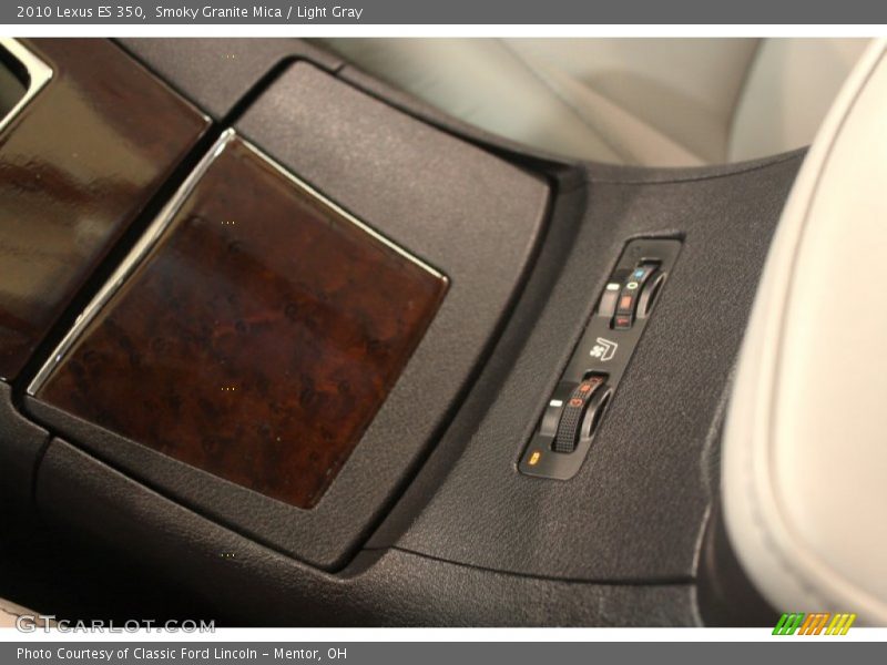Smoky Granite Mica / Light Gray 2010 Lexus ES 350