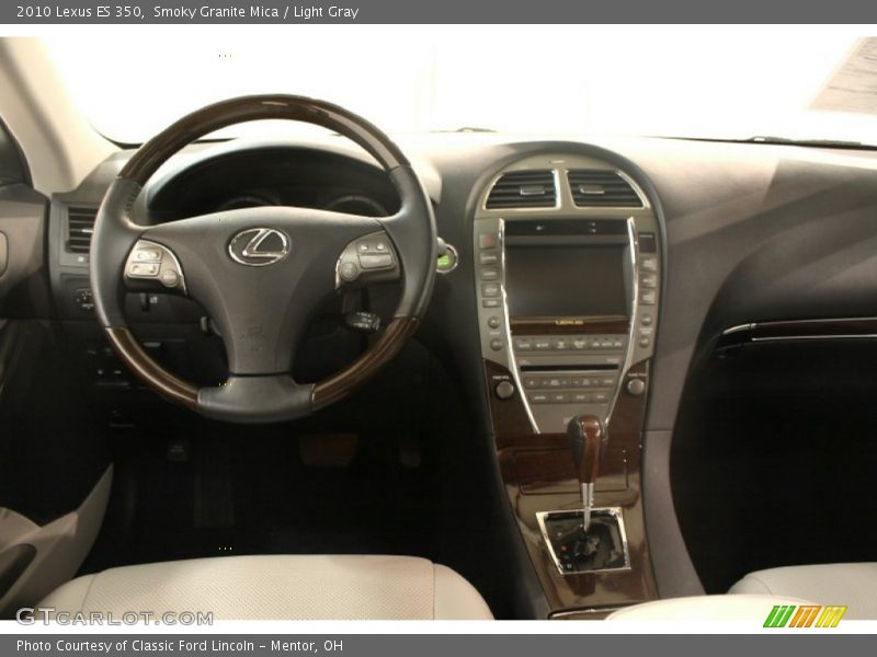 Smoky Granite Mica / Light Gray 2010 Lexus ES 350