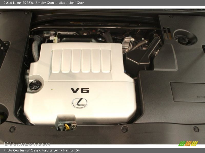 Smoky Granite Mica / Light Gray 2010 Lexus ES 350