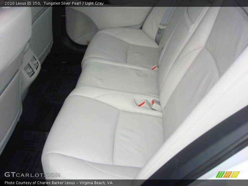 Tungsten Silver Pearl / Light Gray 2010 Lexus ES 350