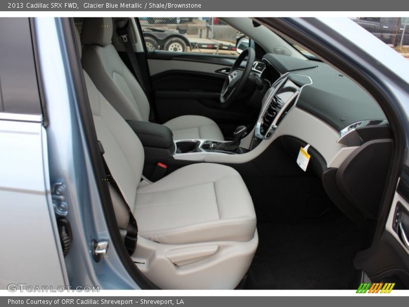 Glacier Blue Metallic / Shale/Brownstone 2013 Cadillac SRX FWD