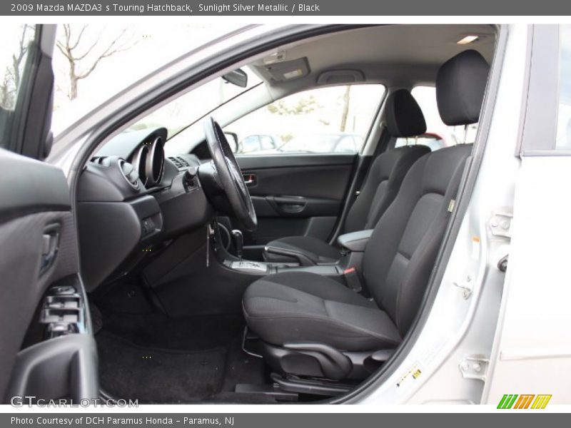 Sunlight Silver Metallic / Black 2009 Mazda MAZDA3 s Touring Hatchback