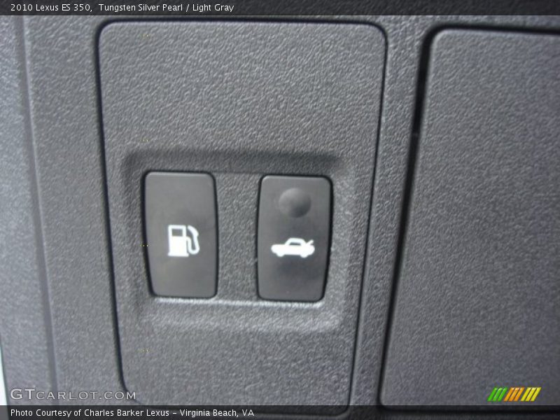 Tungsten Silver Pearl / Light Gray 2010 Lexus ES 350