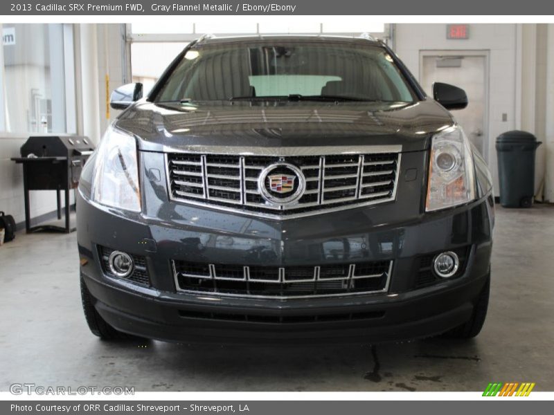 Gray Flannel Metallic / Ebony/Ebony 2013 Cadillac SRX Premium FWD