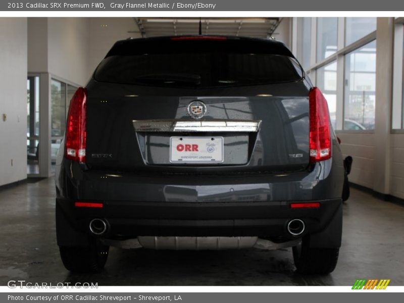 Gray Flannel Metallic / Ebony/Ebony 2013 Cadillac SRX Premium FWD