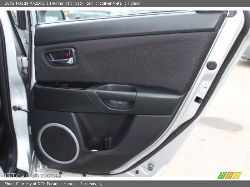 Sunlight Silver Metallic / Black 2009 Mazda MAZDA3 s Touring Hatchback