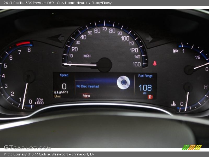  2013 SRX Premium FWD Premium FWD Gauges
