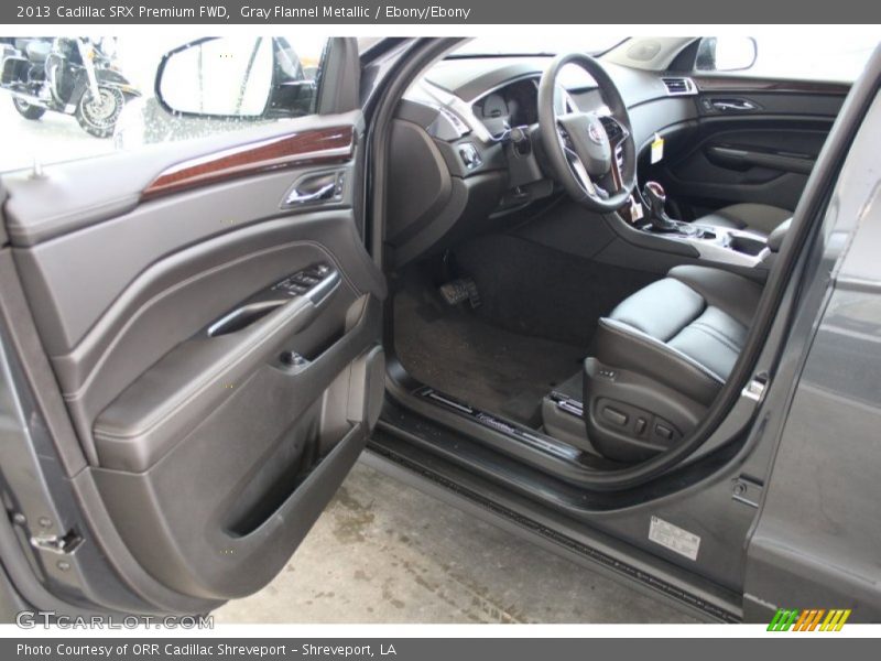 Gray Flannel Metallic / Ebony/Ebony 2013 Cadillac SRX Premium FWD